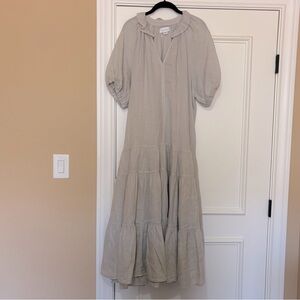 Velvet by Graham and Spencer Linen Maxi Dress